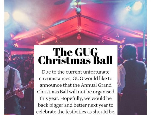 Update from GUG regarding the Annual Christmas Ball